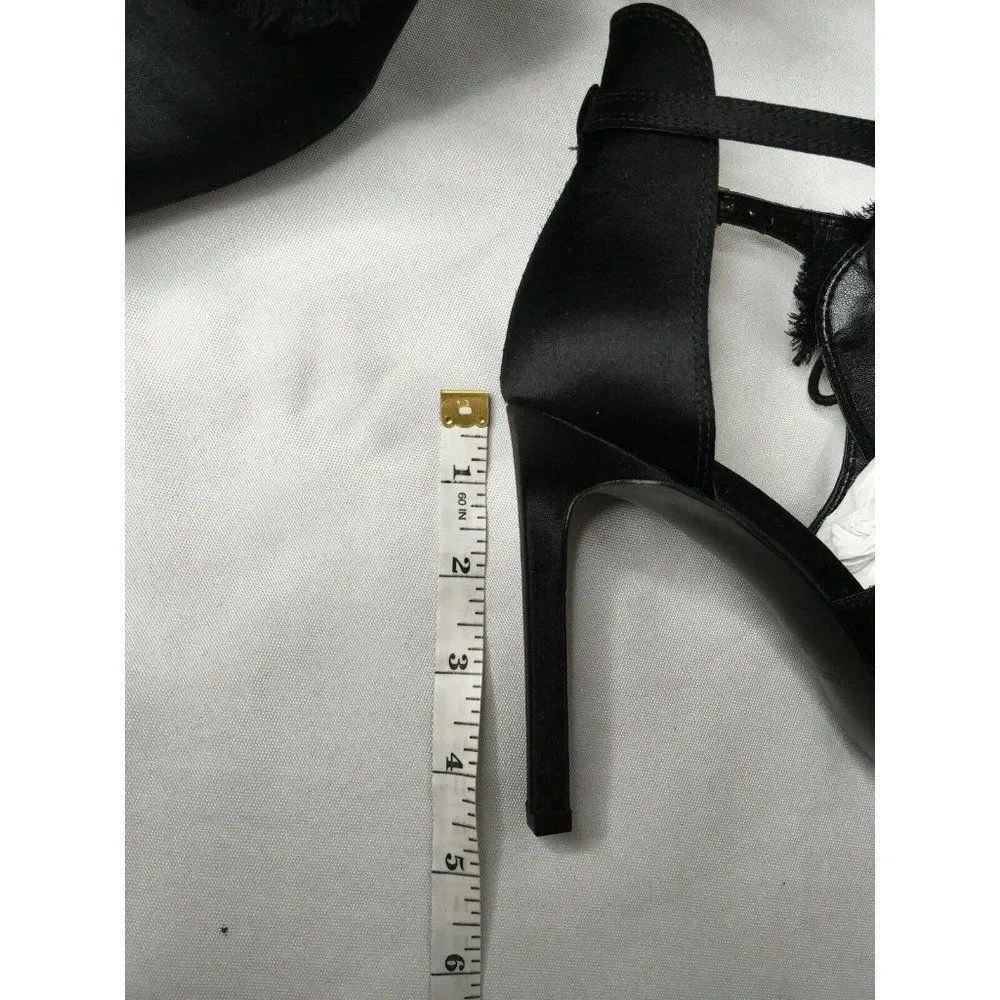 Nwob New Nine West Women's Takeashot Cut-Out Pump Black Halloween Us9.5 M